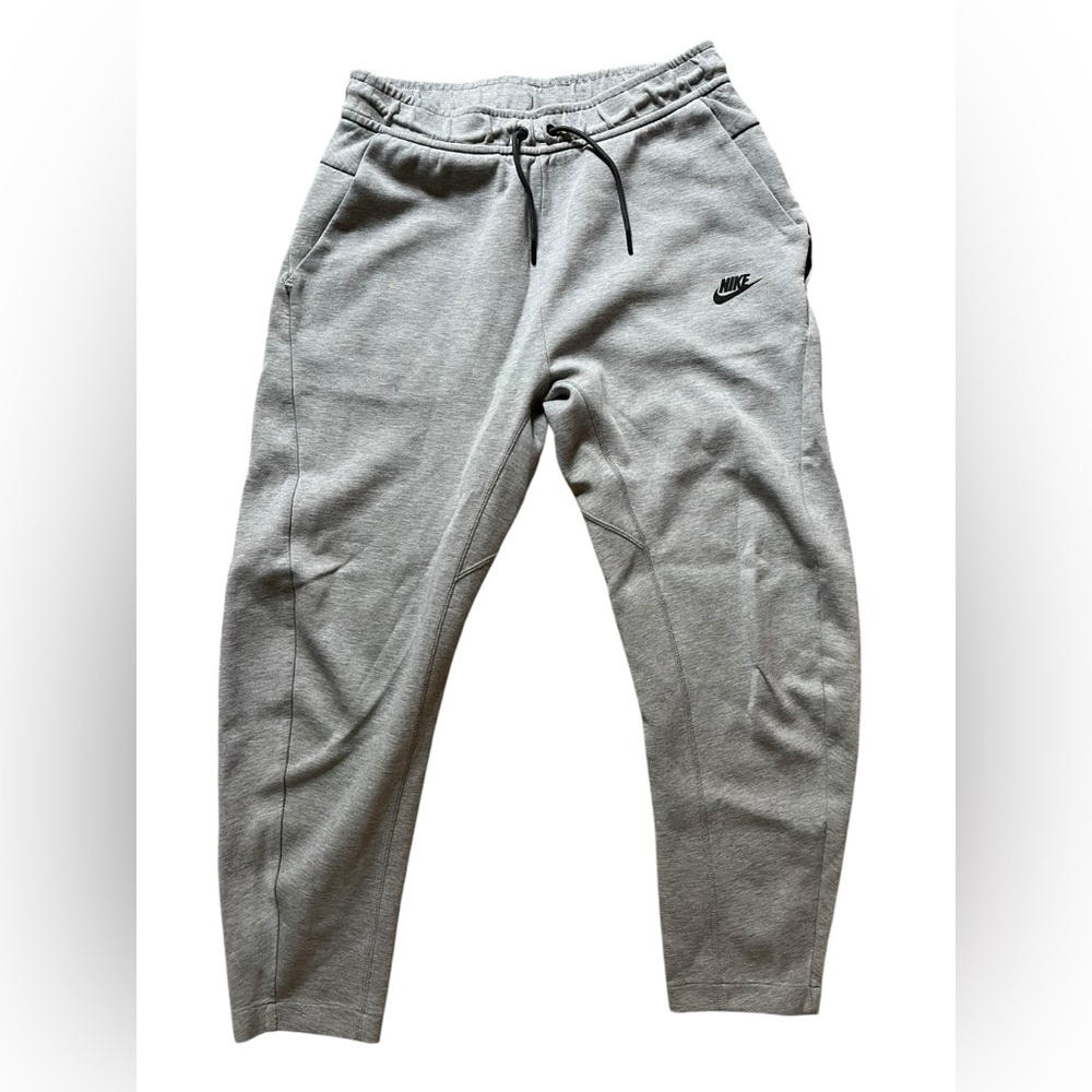 Nike Tech Fleece Joggers Men's M Gray‎ Bottom Soft Pants FLAWED PLEASE READ✅